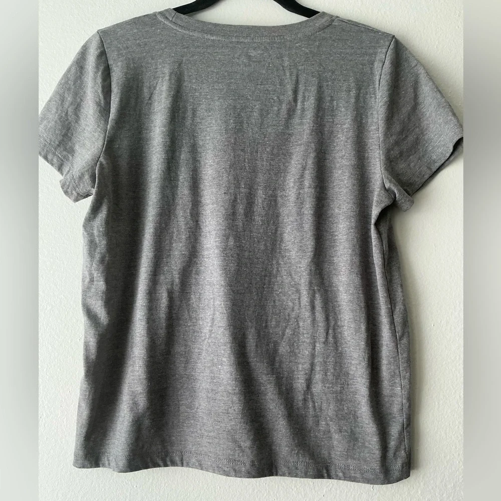 J. Crew Heather Gray Short-Sleeve Crewneck Tee - Picture 4 of 10